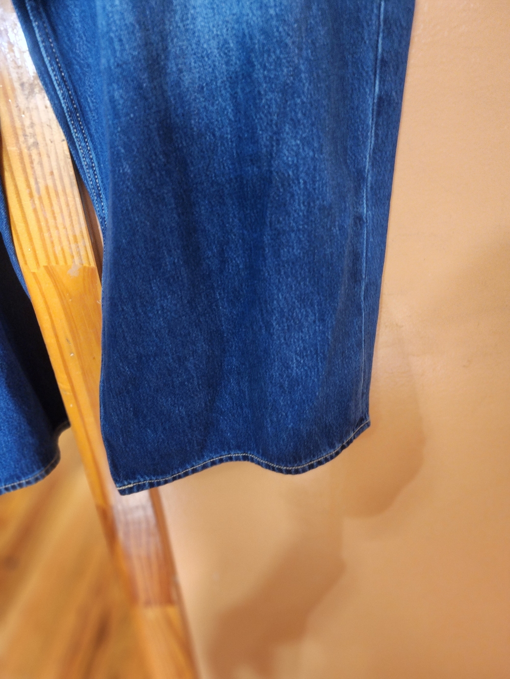 Old Navy Womens Baggy Wide Leg Blue Jean - Picture 3 of 6